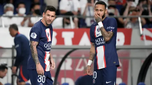 Neymar volvió a compartir equipo con Lionel Messi en PSG, durante dos temporadas.