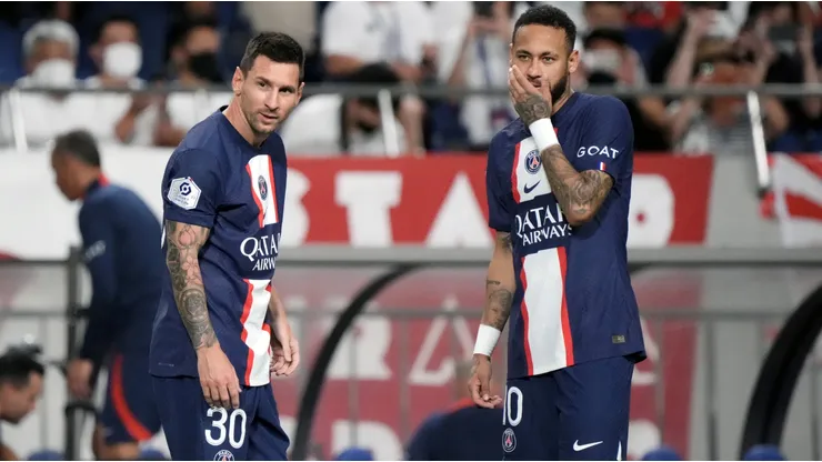Neymar volvió a compartir equipo con Lionel Messi en PSG, durante dos temporadas.