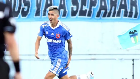 Leandro Fernández festejó su primer gol en la U ante O'Higgins
