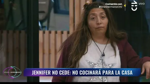 La oriunda de Chiloé se molestó con sus compañeros.