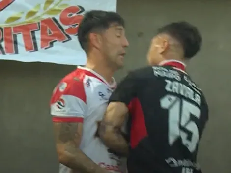 Pechazos e insultos: el duelo de Zavala con otro ex Colo Colo