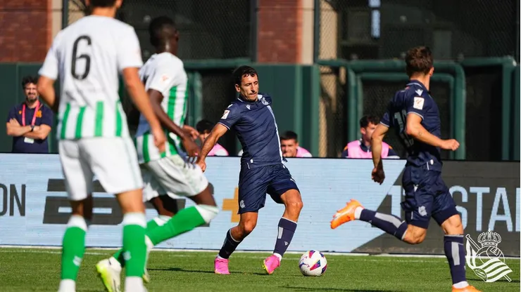 El cuadro de los chilenos cayó ante la Real Sociedad en San Francisco.