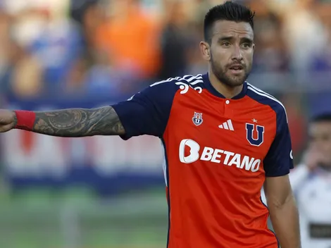 Malas noticias en la U: Zaldivia no llega al duelo con O'Higgins