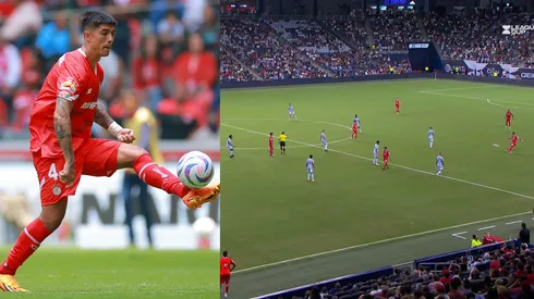 Valber Huerta se mandó una jugada del histórico 10 del fútbol chileno.