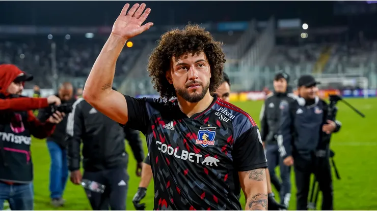 Maximiliano Falcón cumplió 100 partidos jugando por Colo Colo.