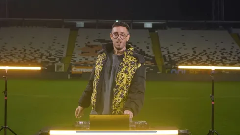 Dj Fer Palacios puso los mejores temas en el Monumental.
