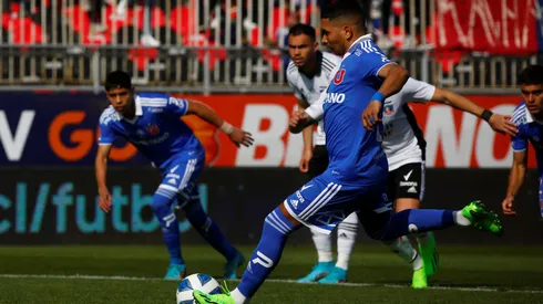 Cristian Palacios pateó el último penal que le han dado a la U en el Campeonato Nacional.