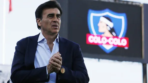Gustavo Quinteros se va de Colo Colo después de levantarlo del piso.
