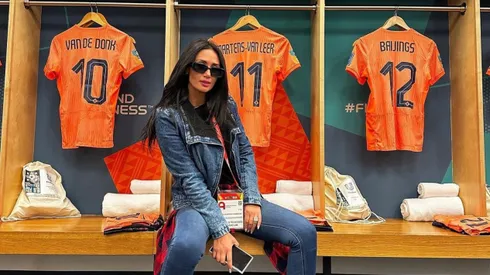 Pamela Díaz estuvo en uno de los partidos clave del Mundial Femenino de Australia-Nueva Zelanda en la fase de grupos.