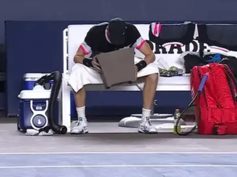 ¡Se va exhausto! La dura imagen de Nico Jarry vomitando en Los Cabos