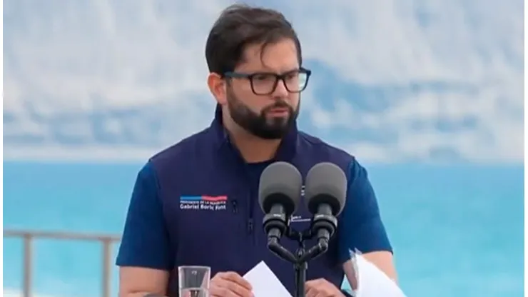 VIDEO: Pescador encara al presidente Gabriel Boric en Mejillones.