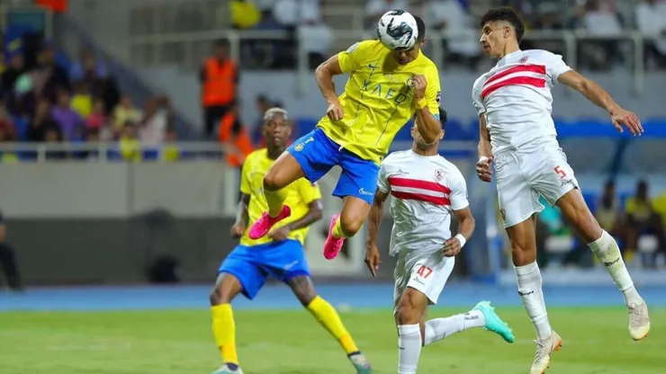 Cristiano Ronaldo voló como en sus mejores tiempos para salvar a Al-Nassr en la Champions árabe.