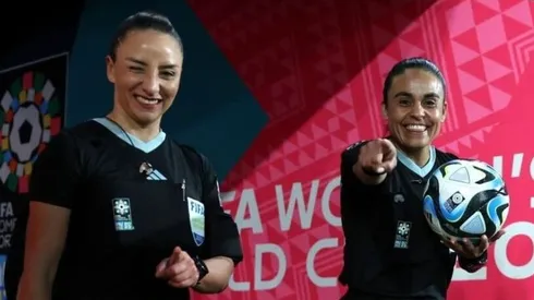 Leslie Vásquez en su partipación en el Mundial.