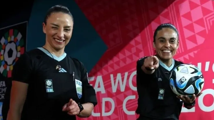 Leslie Vásquez en su partipación en el Mundial.