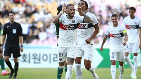 Neymar tuvo su retorno a la acción en el PSG y aportó con dos goles y una asistencia.