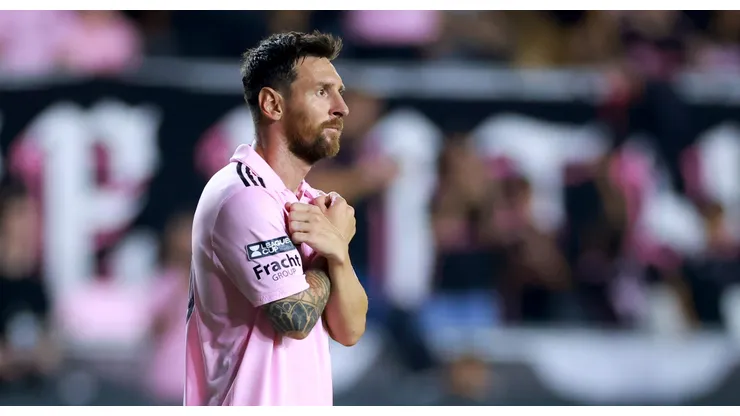 Messi recordando una escena de Wakanda Forever
