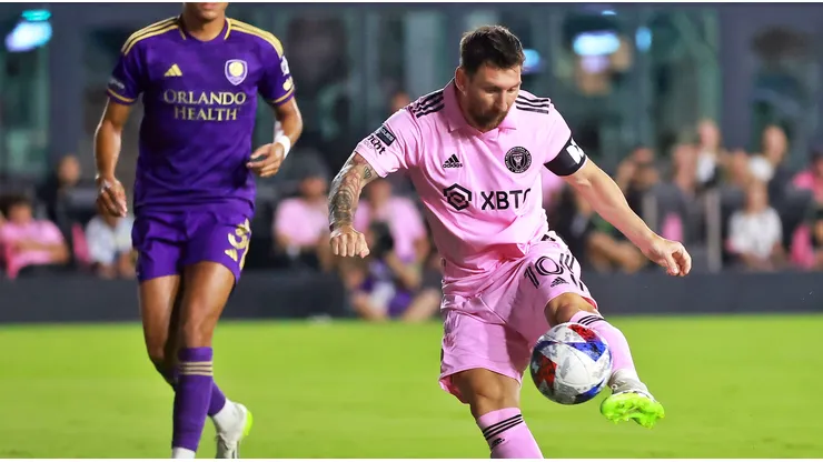 Messi anotó su cuarto gol con el Inter Miami.
