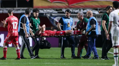 Sánchez sufrió una escalofriante lesión