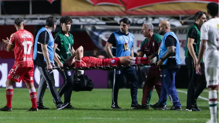 Sánchez sufrió una escalofriante lesión