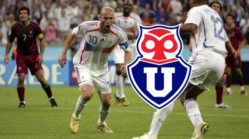 Zidane conversó con un exdirigente de la U para llegar al fútbol chileno en 2006.