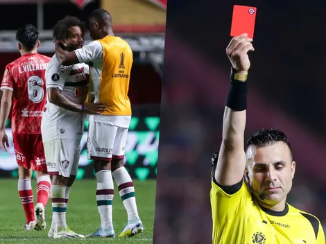 Felipe Melo revienta a Piero Maza por expulsar a Marcelo: "Un caradura"