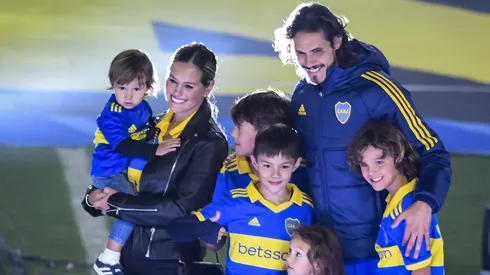 El pasto de La Bombonera para la casa.