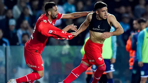 Mauricio Isla ingresó en el segundo tiempo y brilló en el clásico de Avellaneda.