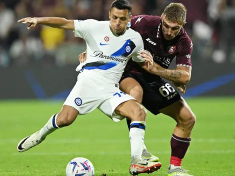 Inter y Alexis golean a la Salernitana