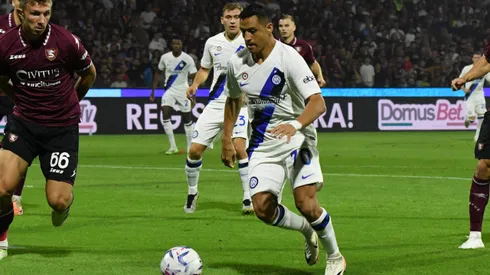 Alexis Sánchez fue figura en el Inter ante Salernitana.