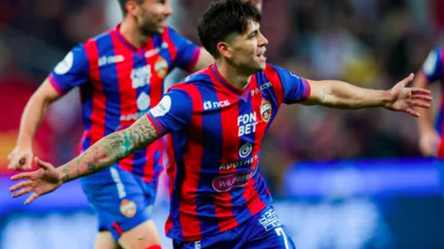 Víctor Dávila marcó el gol del triunfo del CSKA Moscú ante Baltika.