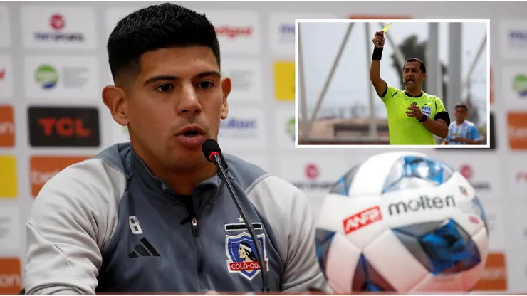 Esteban Pavez tuvo palabras para Felipe González, árbitro del Clásico con la UC.