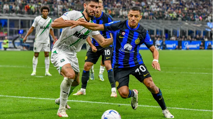 Alexis Sánchez es la gran duda del Inter de Milán para la Champions League.