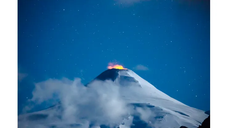 Se mantiene la Alerta Naranja para el Volcan Villarrica