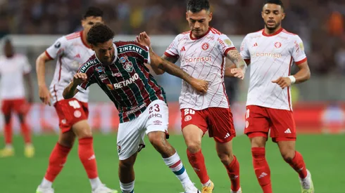 Charles Aránguiz fue titular en el empate del Inter de Porto Alegre con Fluminense en la ida. Hoy repite.