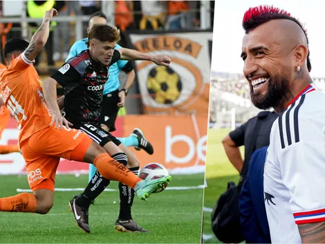 Vidal aplaude el choque entre Colo Colo y Cobreloa