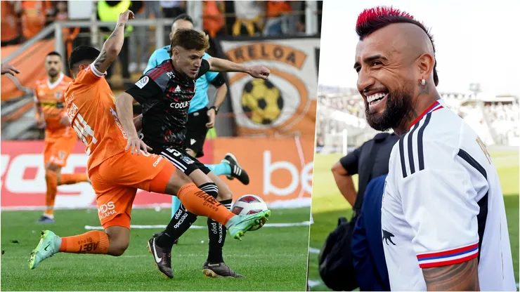Arturo Vidal quedó conforme con lo hecho por Colo Colo y Cobreloa.
