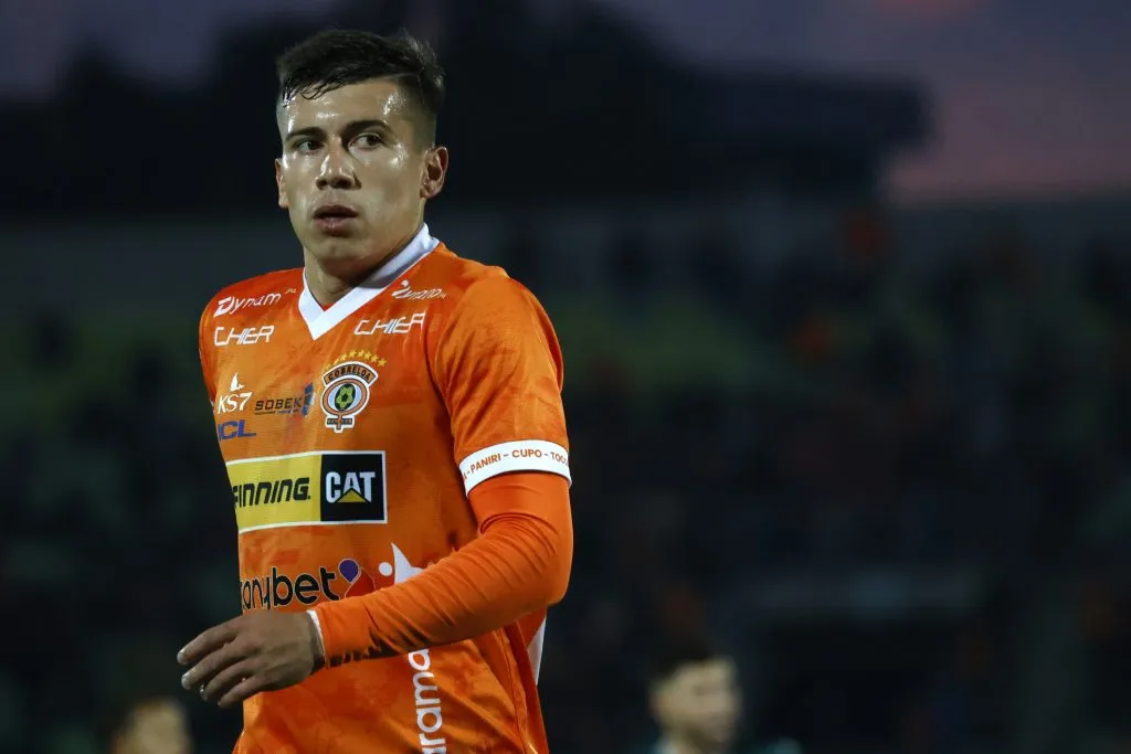 Felipe Villagrán ha jugado 20 partidos en el Campeonato Ascenso 2023. Anotó tres goles y regaló tres asistencias. (Andrés Piña/Photosport).