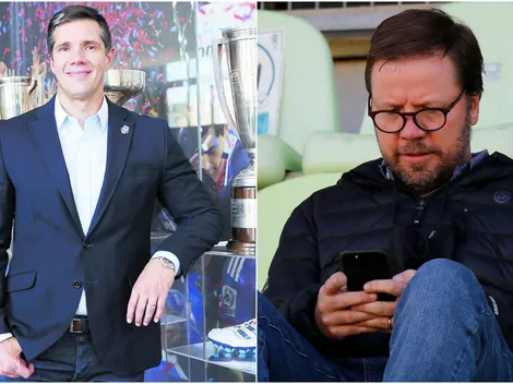 Michael Clark se mete en el barro con su enemigo en Azul Azul