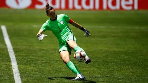 Christiane Endler ha cumplido 100 partido con la Selección Chilena Femenina.