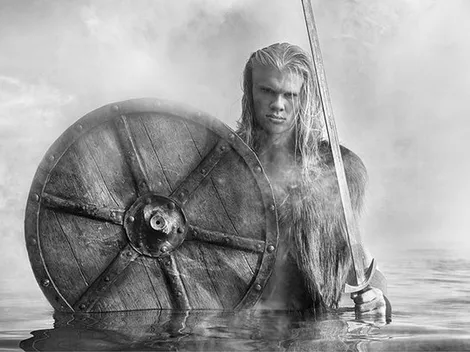 Haaland y sublime sesión fotográfica como vikingo noruego