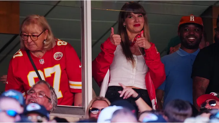 Taylor Swift rompió la matrix y causó revuelo en la NFL.
