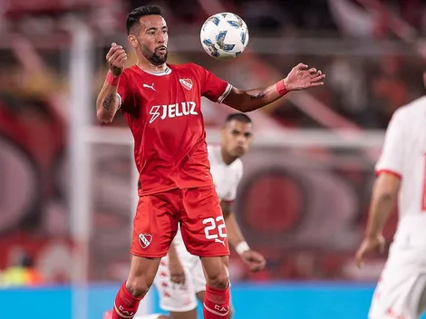 El Huaso hace feliz a Independiente y supera su lesión previo al clásico