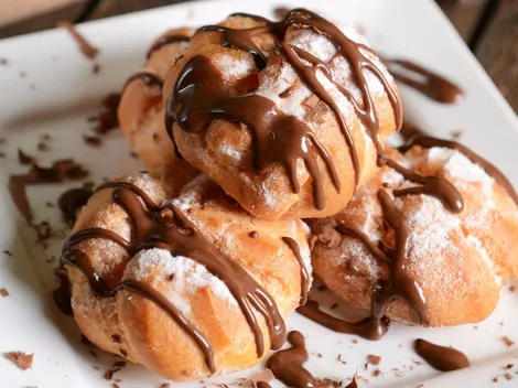 Receta de profiteroles caseros