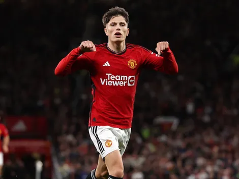 Garnacho celebra a lo Cristiano y United avanza