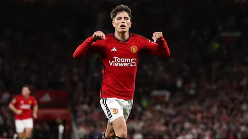 Alejandro Garnacho abrió la goleada del Manchester United en la Copa de la Liga de Inglaterra.