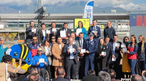 Timbre Pasaporte Santiago 2023