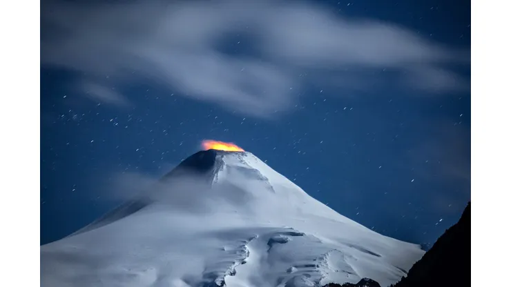 Se mantiene la alerta naranja en el Volcán Villarrica.