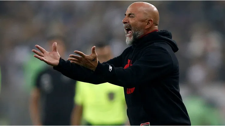 Jorge Sampaoli y su curioso mensaje al plantel de Flamengo.