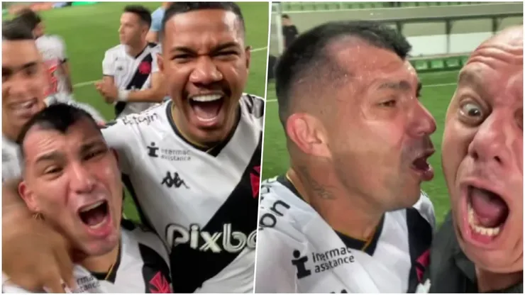 Gary Medel se volvió loco tras el agónico triunfo del Vasco