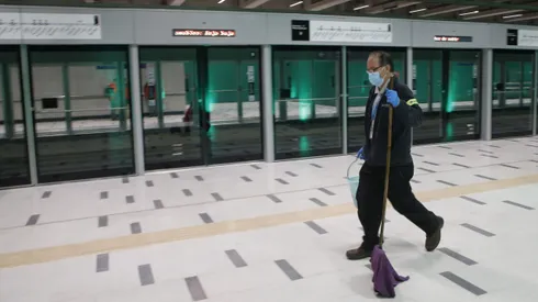 Este lunes 25 de septiembre se inauguró la extensión de la Línea 3 del Metro de Santiago.